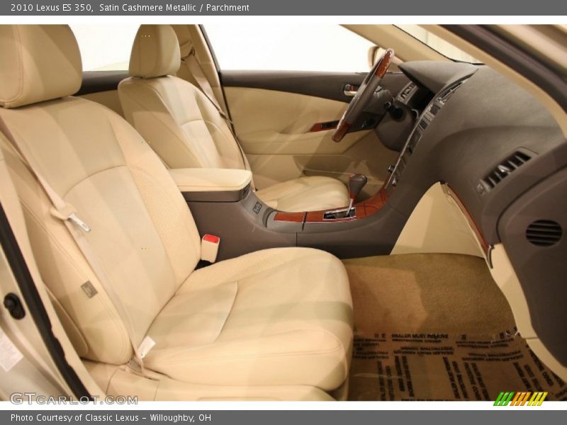 Satin Cashmere Metallic / Parchment 2010 Lexus ES 350