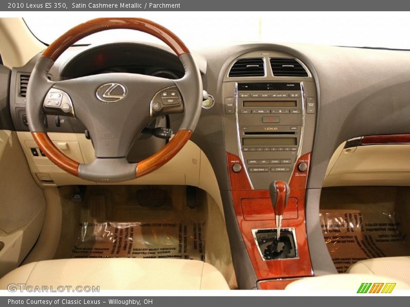 Satin Cashmere Metallic / Parchment 2010 Lexus ES 350