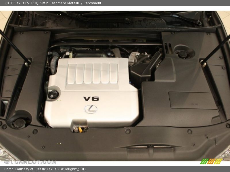 Satin Cashmere Metallic / Parchment 2010 Lexus ES 350