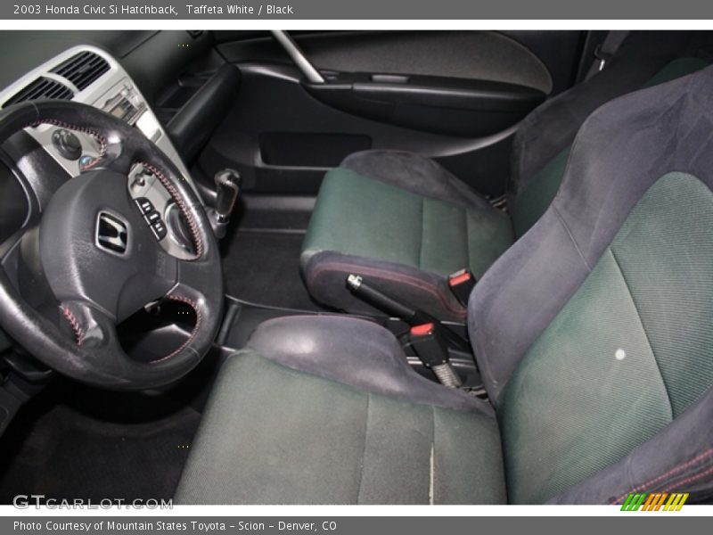  2003 Civic Si Hatchback Black Interior