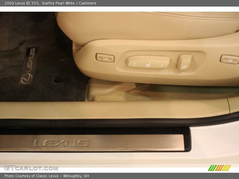 Starfire Pearl White / Cashmere 2009 Lexus ES 350