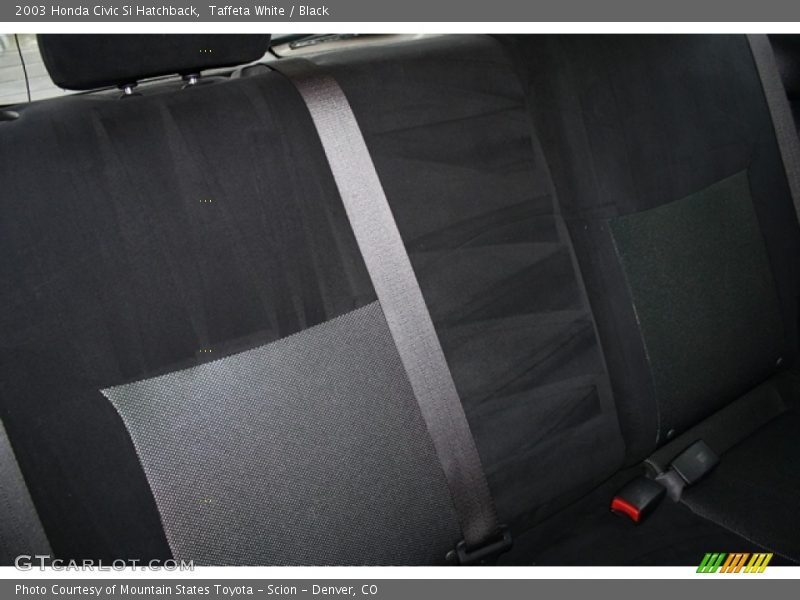 Taffeta White / Black 2003 Honda Civic Si Hatchback