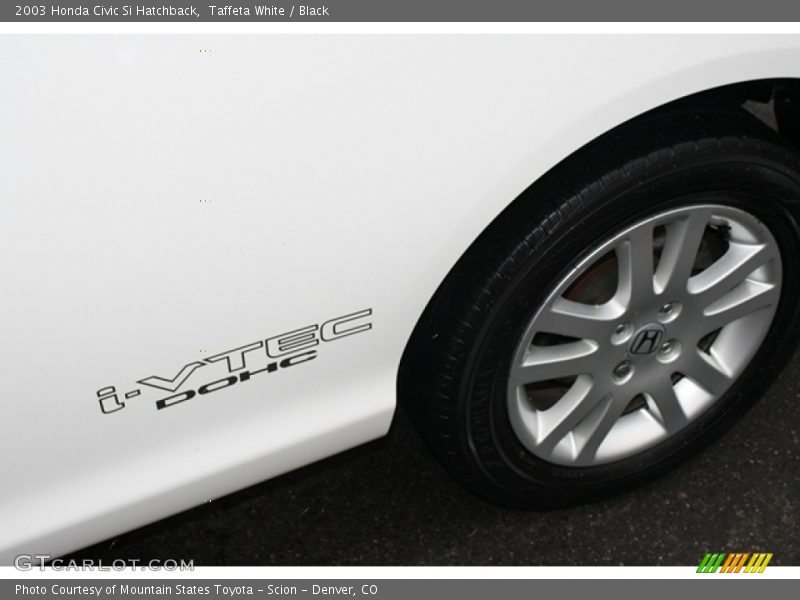 i-VTEC DOHC graphics - 2003 Honda Civic Si Hatchback
