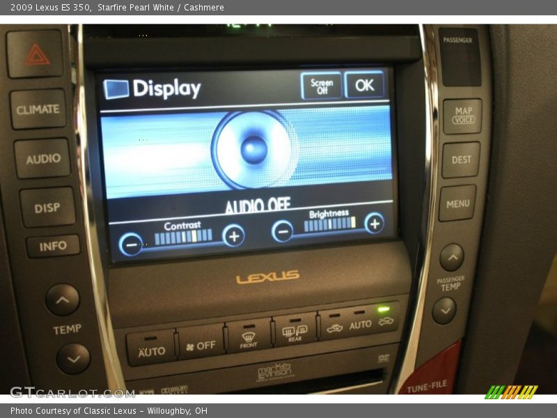 Starfire Pearl White / Cashmere 2009 Lexus ES 350