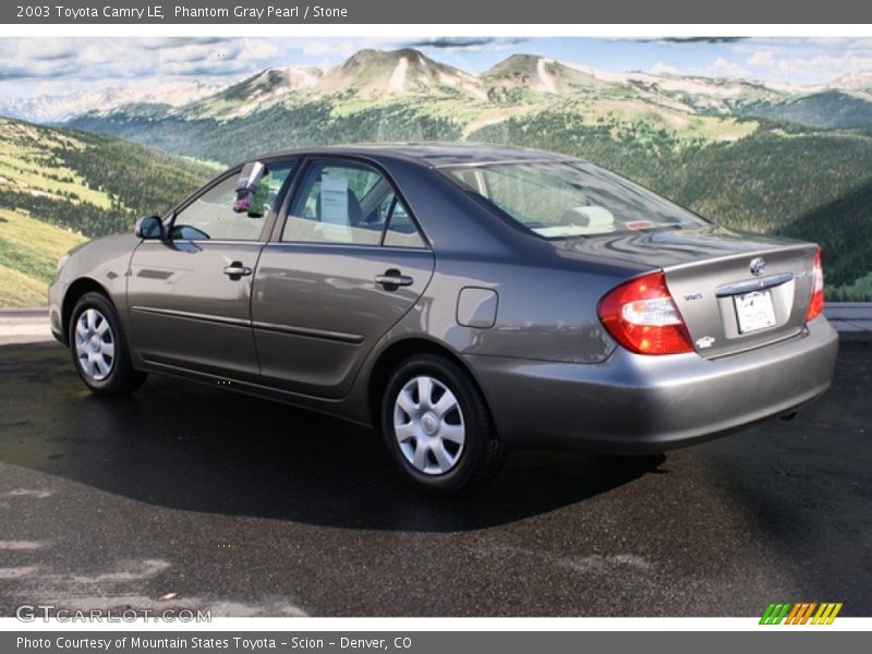 Phantom Gray Pearl / Stone 2003 Toyota Camry LE