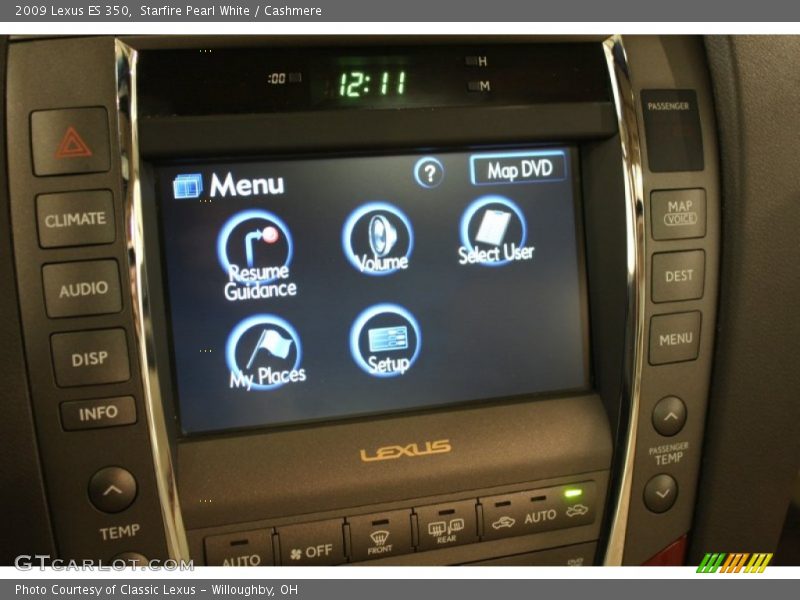 Starfire Pearl White / Cashmere 2009 Lexus ES 350