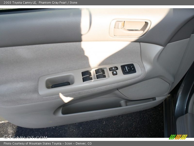 Phantom Gray Pearl / Stone 2003 Toyota Camry LE