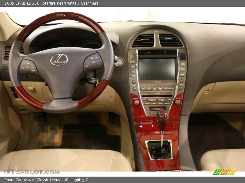 Starfire Pearl White / Cashmere 2009 Lexus ES 350