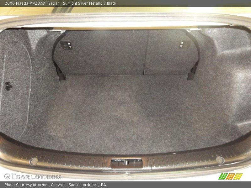 Sunlight Silver Metallic / Black 2006 Mazda MAZDA3 i Sedan