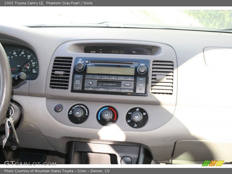 Phantom Gray Pearl / Stone 2003 Toyota Camry LE