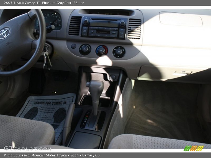 Phantom Gray Pearl / Stone 2003 Toyota Camry LE