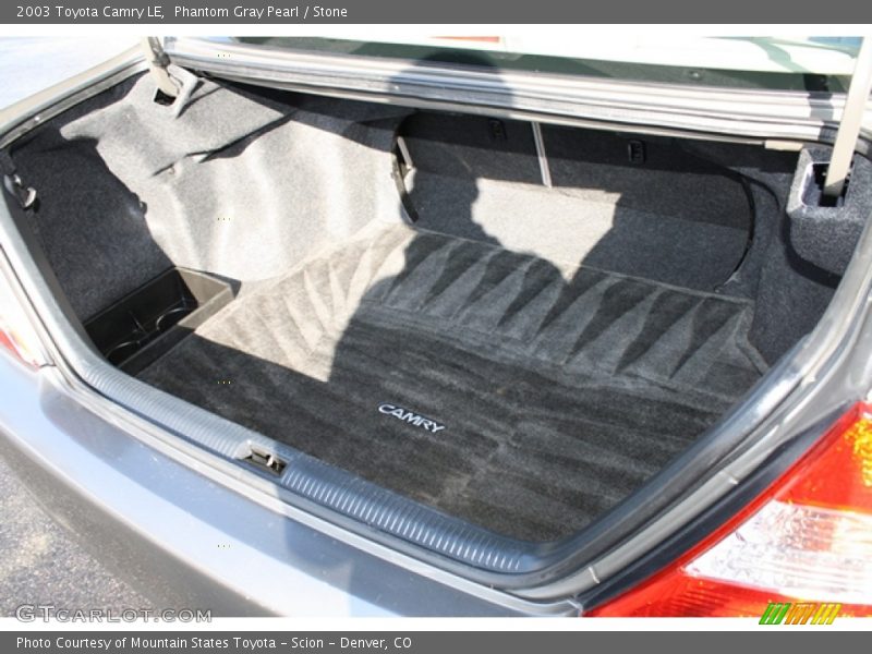 Phantom Gray Pearl / Stone 2003 Toyota Camry LE
