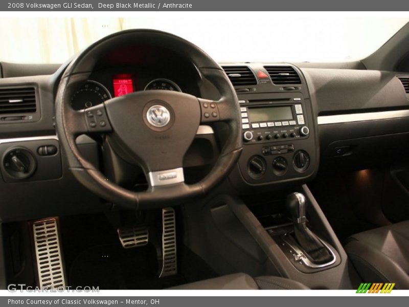 Dashboard of 2008 GLI Sedan