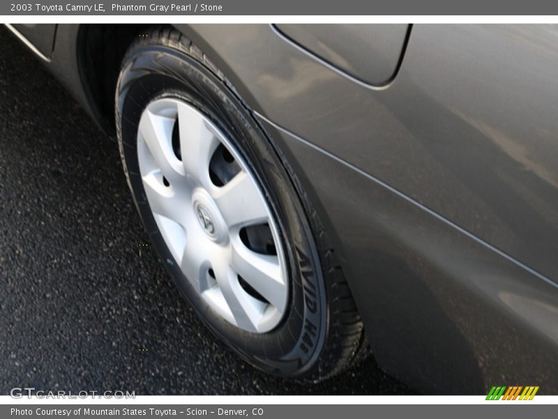 Phantom Gray Pearl / Stone 2003 Toyota Camry LE