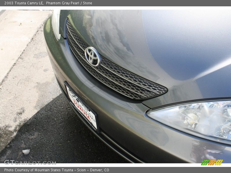 Phantom Gray Pearl / Stone 2003 Toyota Camry LE