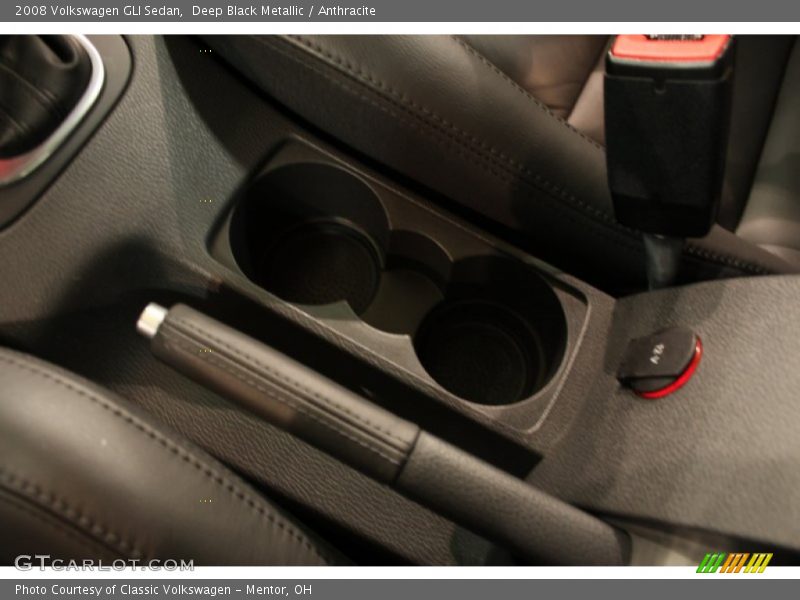 Deep Black Metallic / Anthracite 2008 Volkswagen GLI Sedan