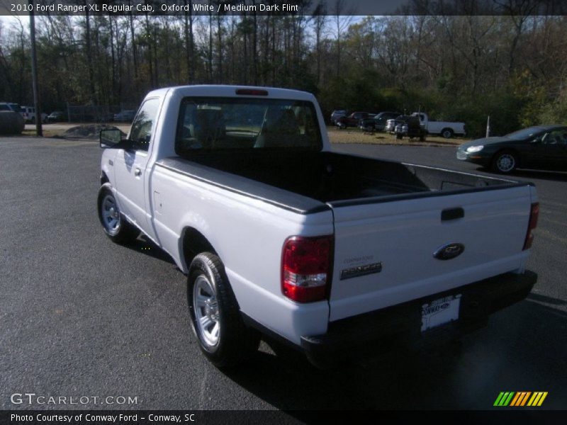 Oxford White / Medium Dark Flint 2010 Ford Ranger XL Regular Cab