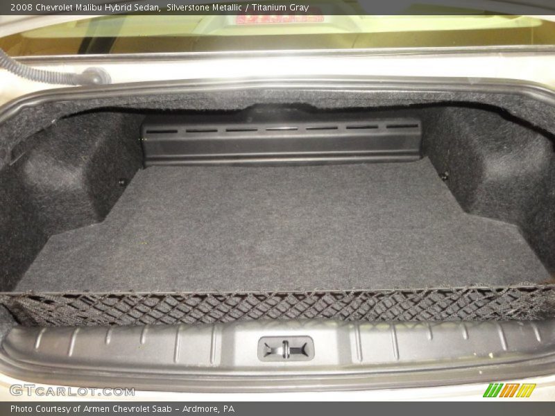 Silverstone Metallic / Titanium Gray 2008 Chevrolet Malibu Hybrid Sedan