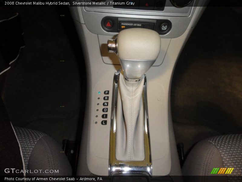  2008 Malibu Hybrid Sedan 4 Speed Automatic Shifter