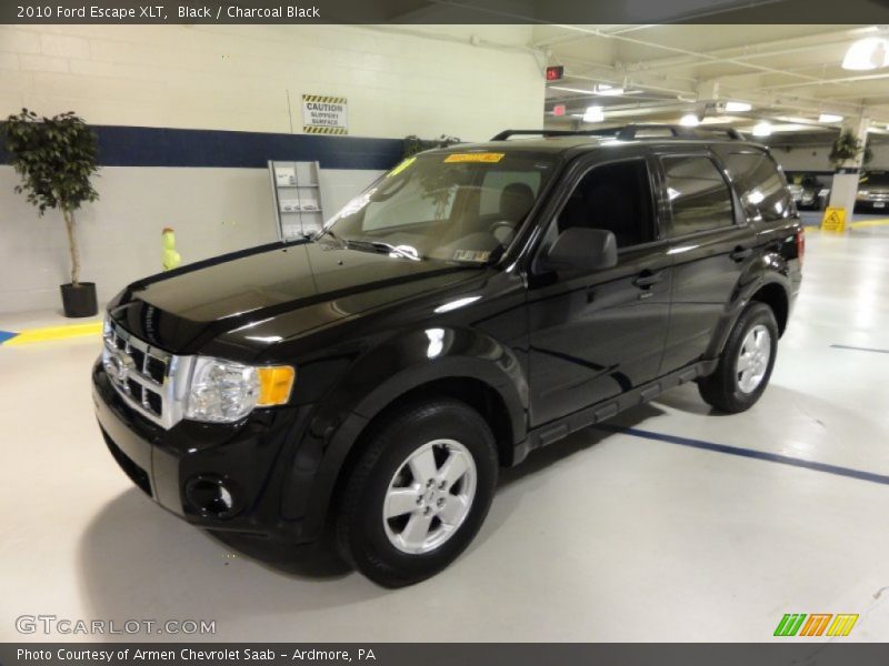 Black / Charcoal Black 2010 Ford Escape XLT