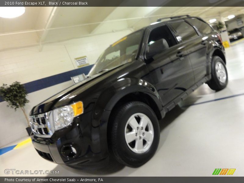 Black / Charcoal Black 2010 Ford Escape XLT