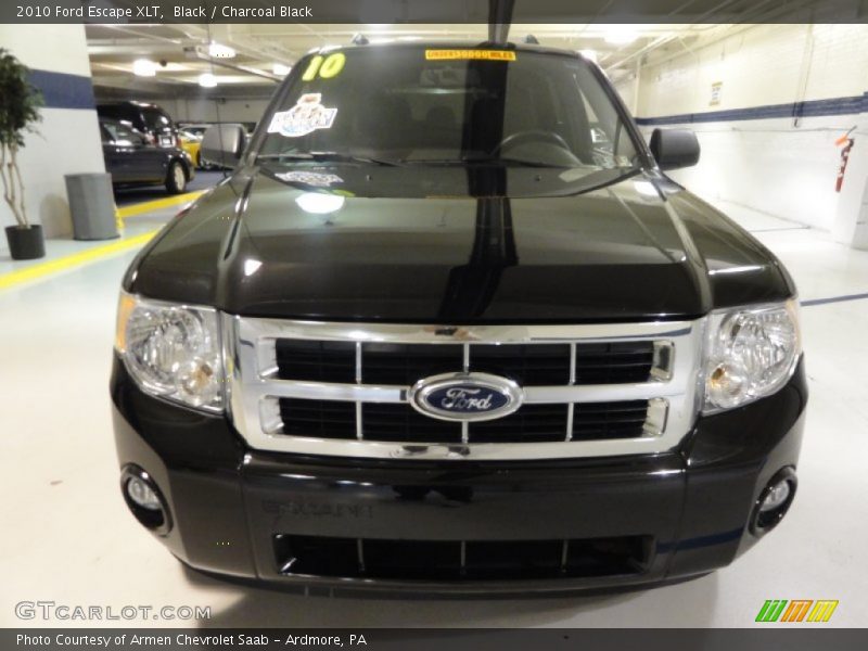Black / Charcoal Black 2010 Ford Escape XLT