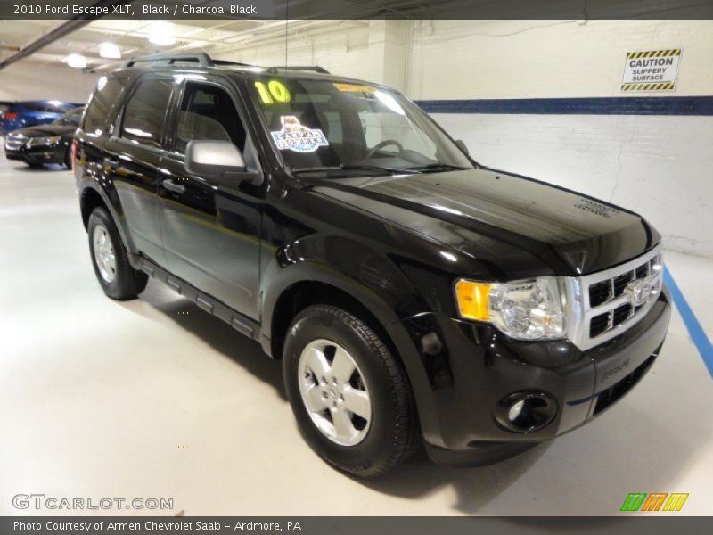 Black / Charcoal Black 2010 Ford Escape XLT