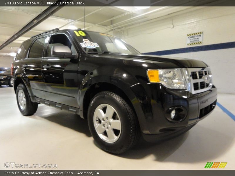 Black / Charcoal Black 2010 Ford Escape XLT