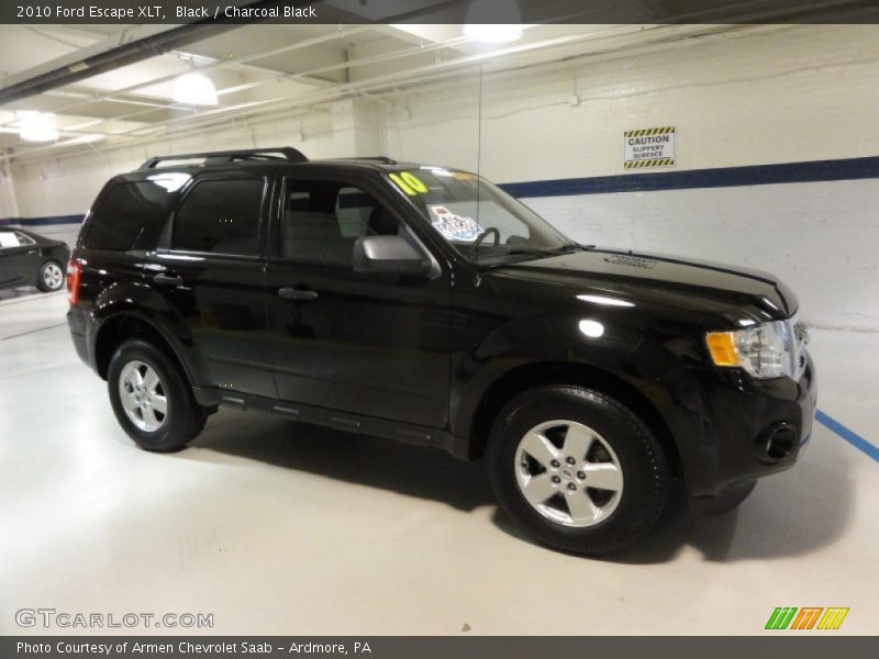 Black / Charcoal Black 2010 Ford Escape XLT
