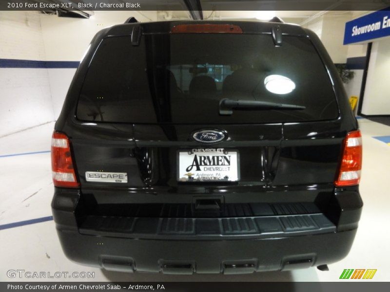Black / Charcoal Black 2010 Ford Escape XLT