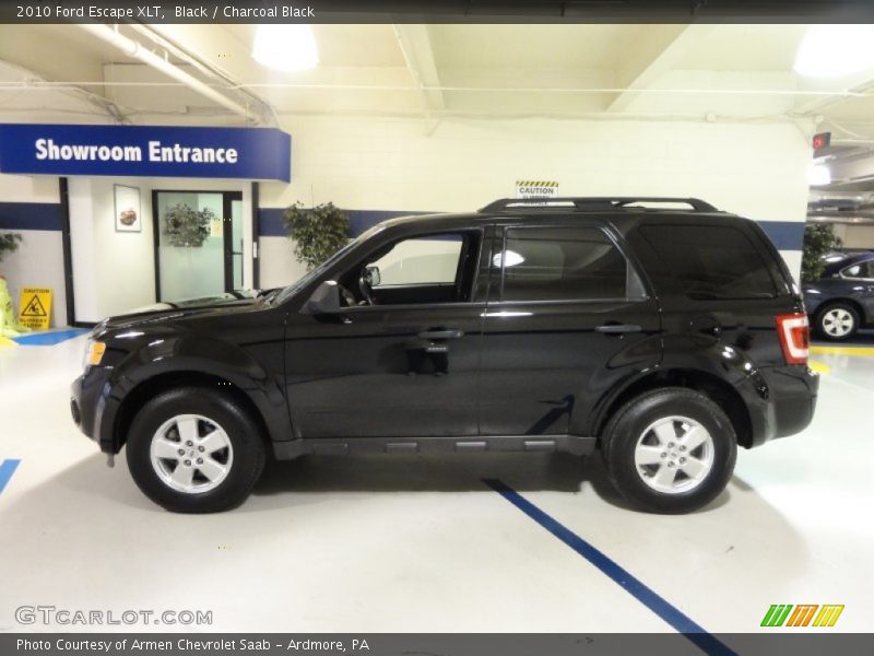 Black / Charcoal Black 2010 Ford Escape XLT