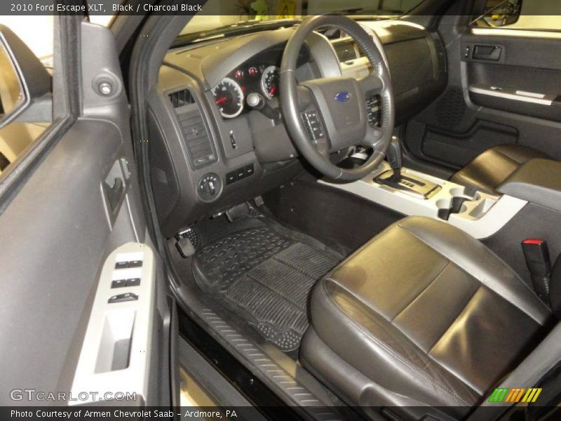 Black / Charcoal Black 2010 Ford Escape XLT