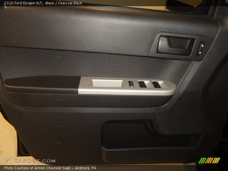 Black / Charcoal Black 2010 Ford Escape XLT