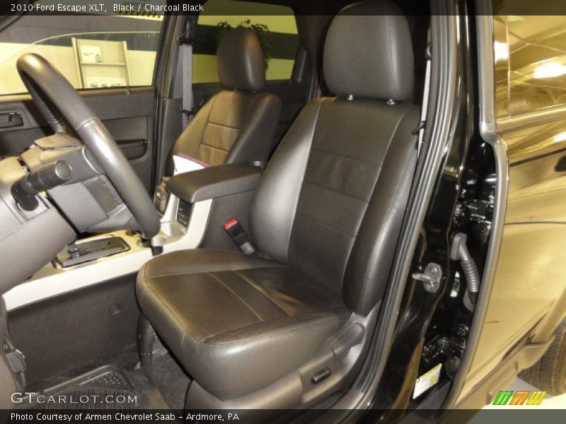 Black / Charcoal Black 2010 Ford Escape XLT