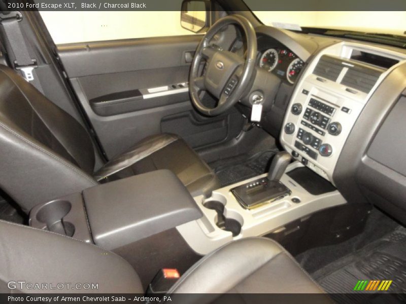 Black / Charcoal Black 2010 Ford Escape XLT