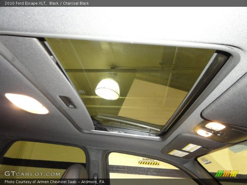 Black / Charcoal Black 2010 Ford Escape XLT