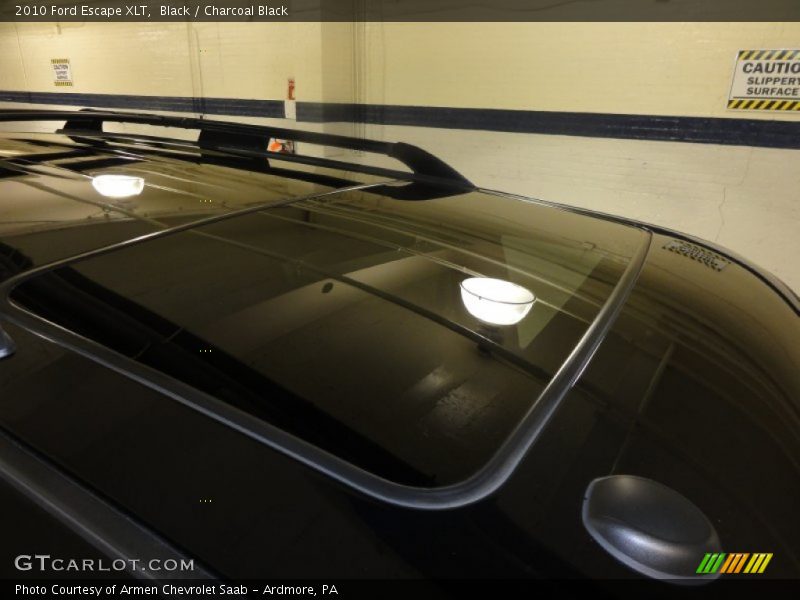 Black / Charcoal Black 2010 Ford Escape XLT