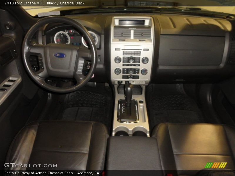 Black / Charcoal Black 2010 Ford Escape XLT
