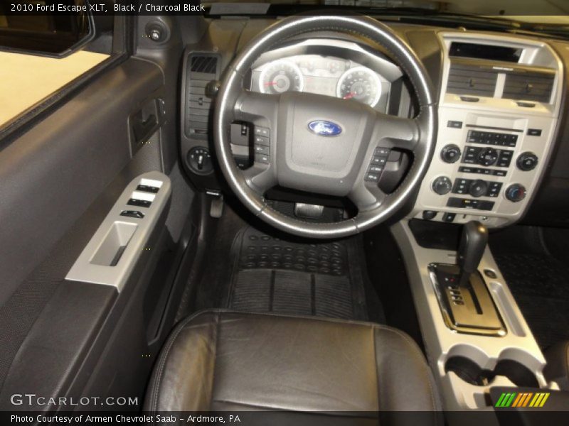 Black / Charcoal Black 2010 Ford Escape XLT
