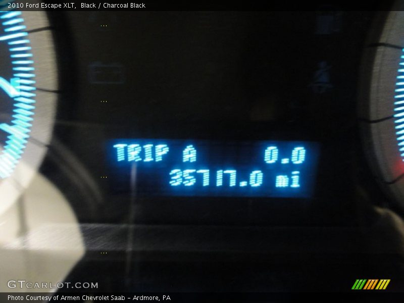 Black / Charcoal Black 2010 Ford Escape XLT