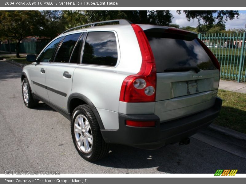 Silver Metallic / Taupe/Light Taupe 2004 Volvo XC90 T6 AWD