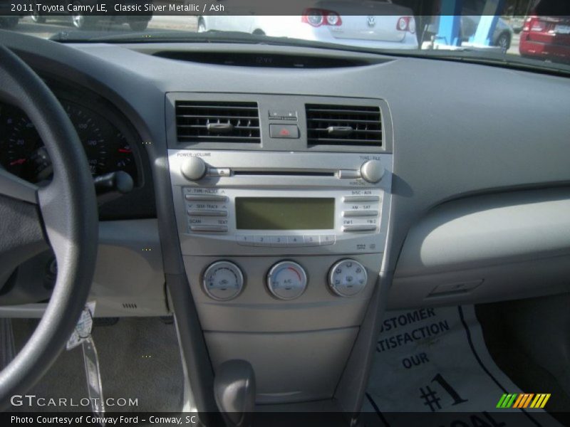 Classic Silver Metallic / Ash 2011 Toyota Camry LE