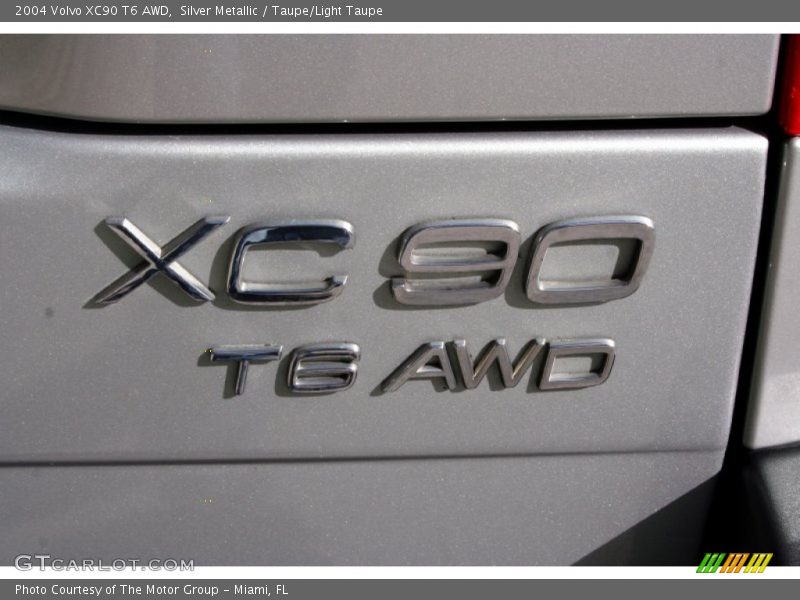 Silver Metallic / Taupe/Light Taupe 2004 Volvo XC90 T6 AWD