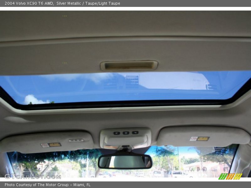 Silver Metallic / Taupe/Light Taupe 2004 Volvo XC90 T6 AWD