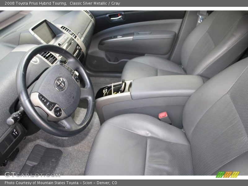 Classic Silver Metallic / Gray 2008 Toyota Prius Hybrid Touring