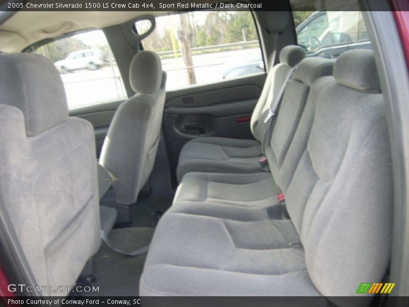 Sport Red Metallic / Dark Charcoal 2005 Chevrolet Silverado 1500 LS Crew Cab 4x4