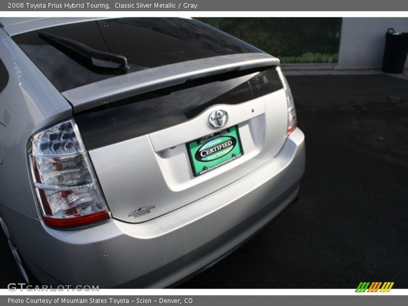 Classic Silver Metallic / Gray 2008 Toyota Prius Hybrid Touring
