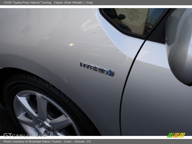 Classic Silver Metallic / Gray 2008 Toyota Prius Hybrid Touring