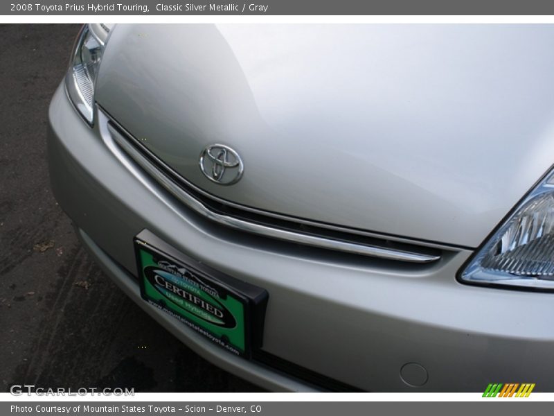 Classic Silver Metallic / Gray 2008 Toyota Prius Hybrid Touring