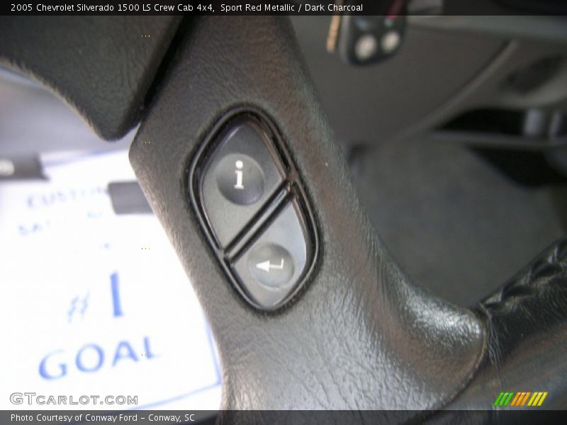 Sport Red Metallic / Dark Charcoal 2005 Chevrolet Silverado 1500 LS Crew Cab 4x4